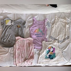NWT tops for girls